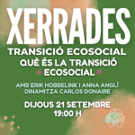 QUÈ ÉS LA TRANSICIÓ ECOSOCIAL?